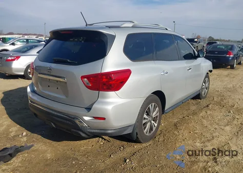 2017 Nissan Pathfinder S из США, поврежденный, VIN 5N1DR2MN0HC910200